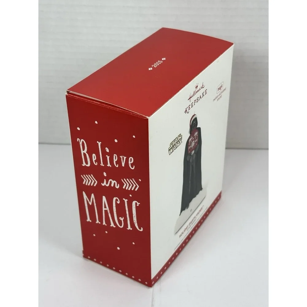 Hallmark Keepsake Holiday Darth Vader 2015 Magic Motion Sound Star Wars Ornament